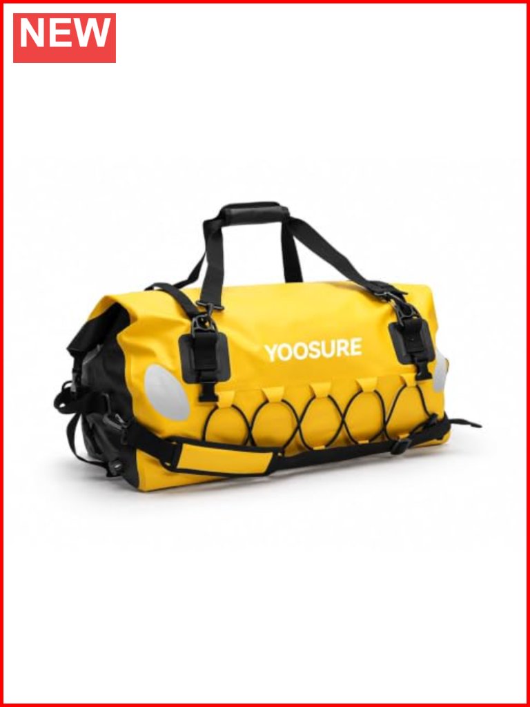 Waterproof 60l Motorcycle Dry Bag With Backpack Straps